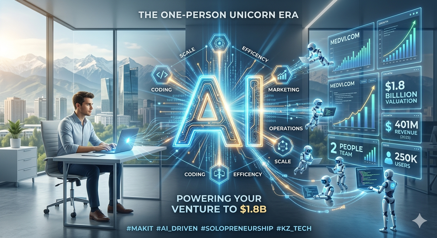 $1,8 млрд екеумізге: «вайбкодинг» және ЖИ жатын бөлмеде компания-«единорог» жасады